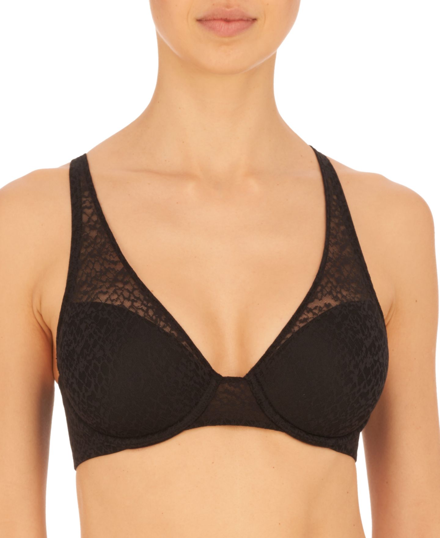 Natori Women's Pretty Smooth Full Fit Smoothing Contour Underwire 731318, цвет: Чёрный — фото 2