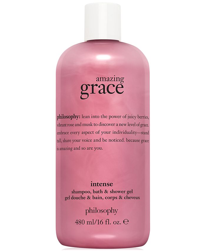 Philosophy Amazing Grace Intense Shampoo, Bath & Shower Gel, 16 oz