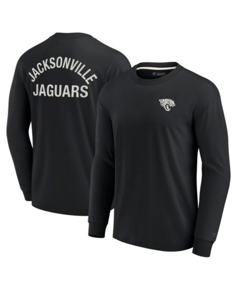 Футболка Fanatics Signature Black Jacksonville Jaguars Super Soft Long Sleeve