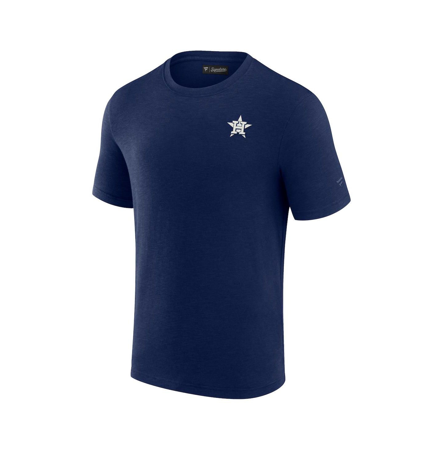 Мужская футболка Fanatics Signature Navy Houston Astros Modal Short Sleeve — фото 3
