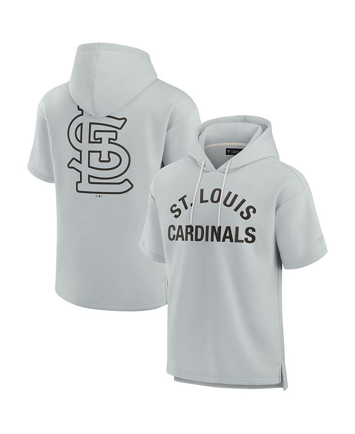 St. Louis Cardinals Nike Bracket Icon Performance Pullover Hoodie -  Anthracite