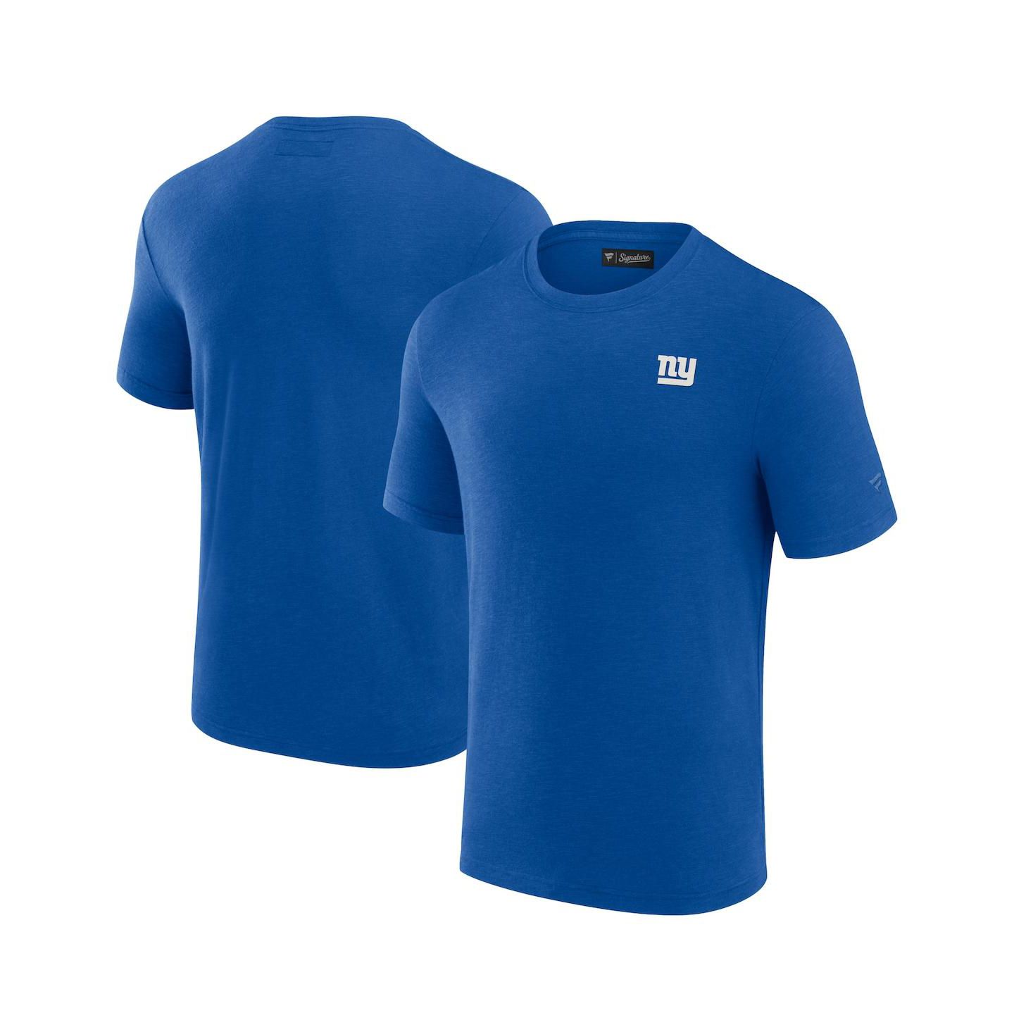 Мужская футболка Fanatics Signature Royal New York Giants Modal Short Sleeve — фото 1