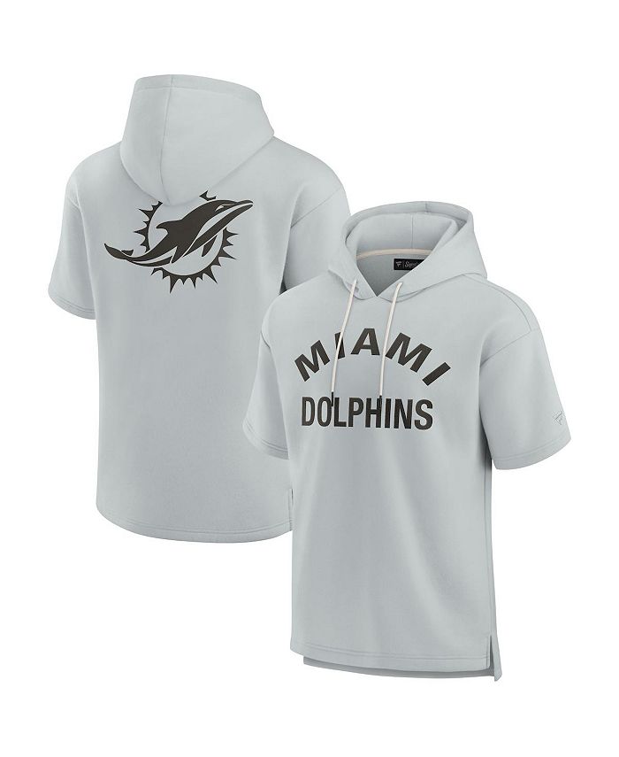 Miami dolphins short cheap sleeve hoodie