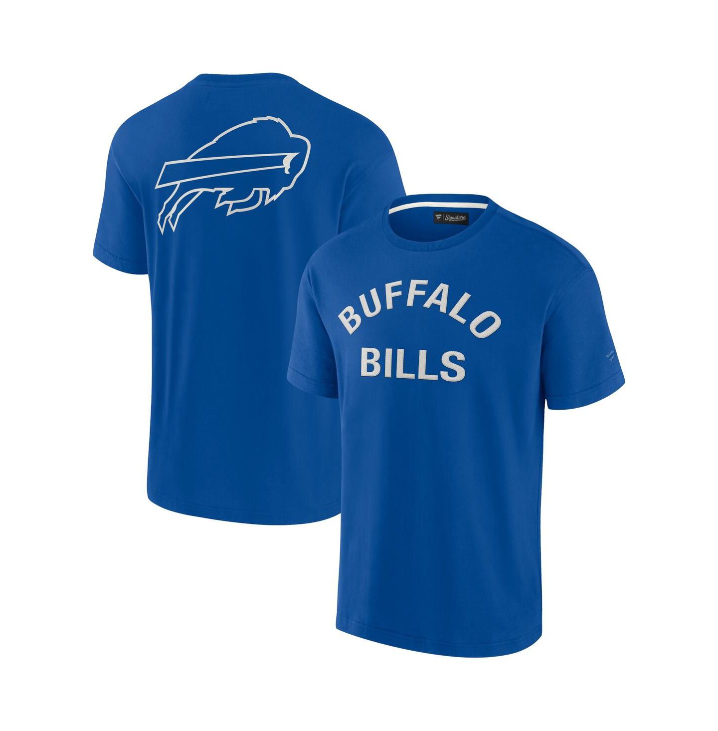 Футболка Fanatics Signature Royal Buffalo Bills Super Soft Short Sleeve — фото 1