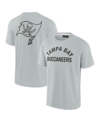 Unisex Fanatics Signature Gray Tampa Bay Buccaneers Super Soft Short Sleeve T-Shirt Size: Medium