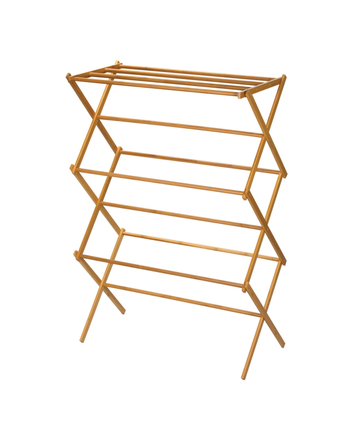 Household Essentials Collapsable Bamboo Dryer In Natural