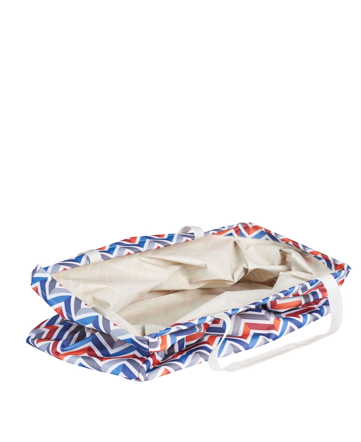 Household Essentials Rectangular Krush Container, Chevron In Multicolor