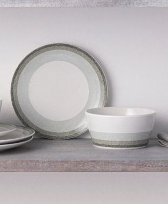 Colorscapes Layers 12 Piece Coupe Dinnerware Set