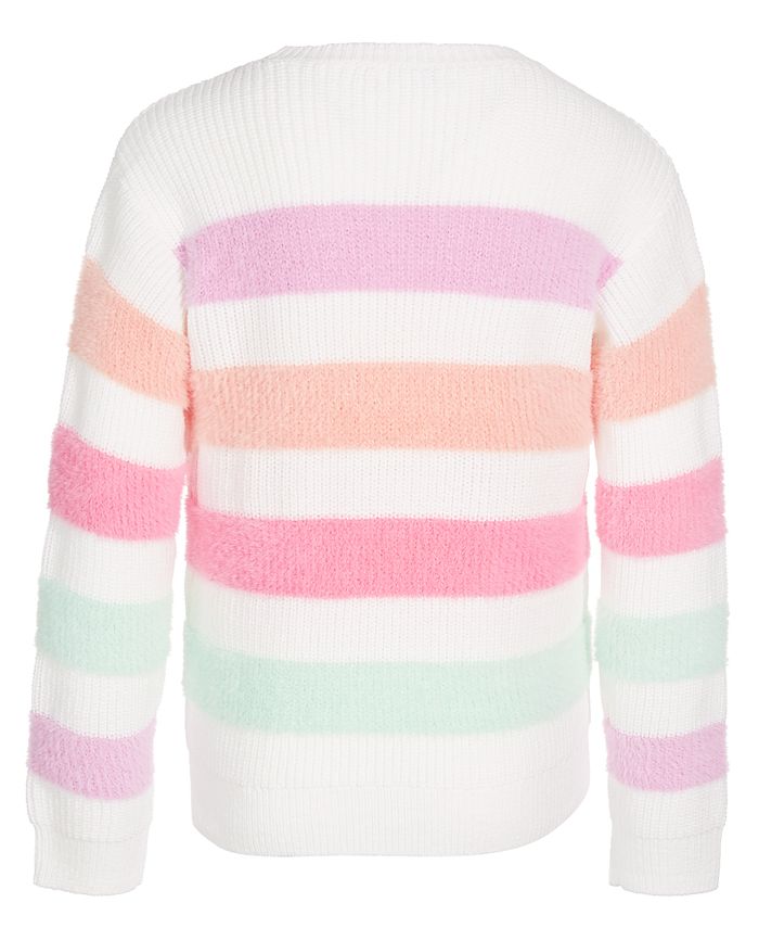 Epic Threads Toddler & Little Girls Feather Striped Crewneck Sweater ...