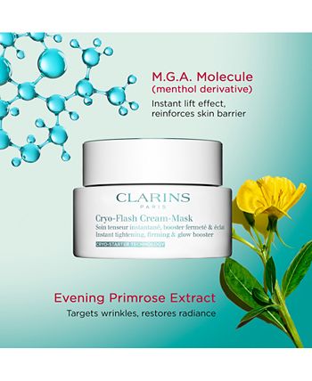 Cryo-Flash Instant Lift Effect & Glow Boosting Face Mask - Clarins