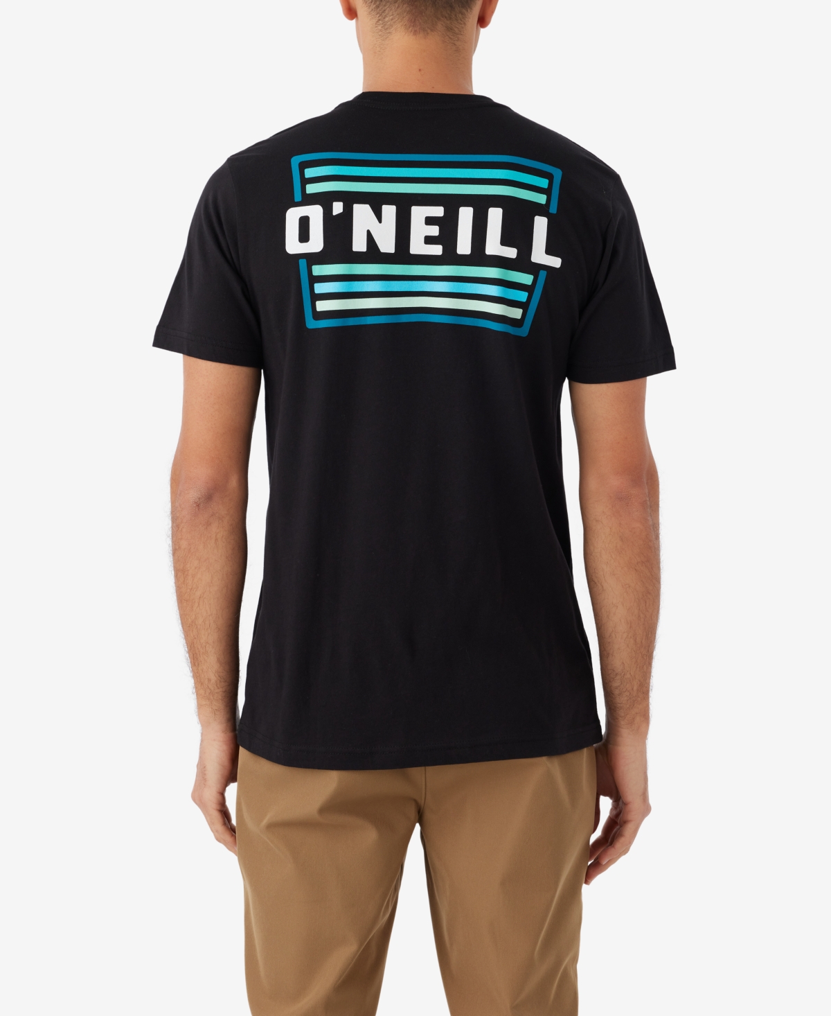 Shop O'neill Men's Working Stiff Short Sleeve T-shirt In Black