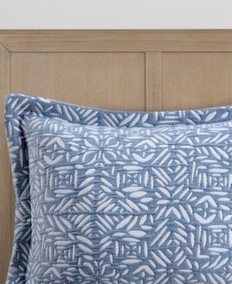 Harmony Oversized Reversible Matelasse 4 Piece Coverlet Set, Full/Queen