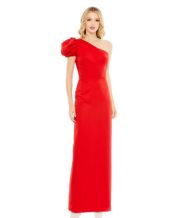 Red One Shoulder Dresses for Women: Formal, Casual & Party