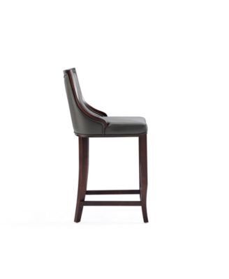 Emperor Leatherette Upholstered Barstool