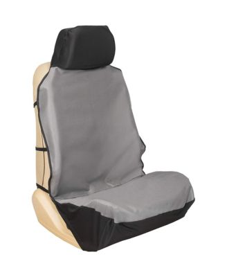 Happy Ride Bucket Seat Cover for Dogs, Grey