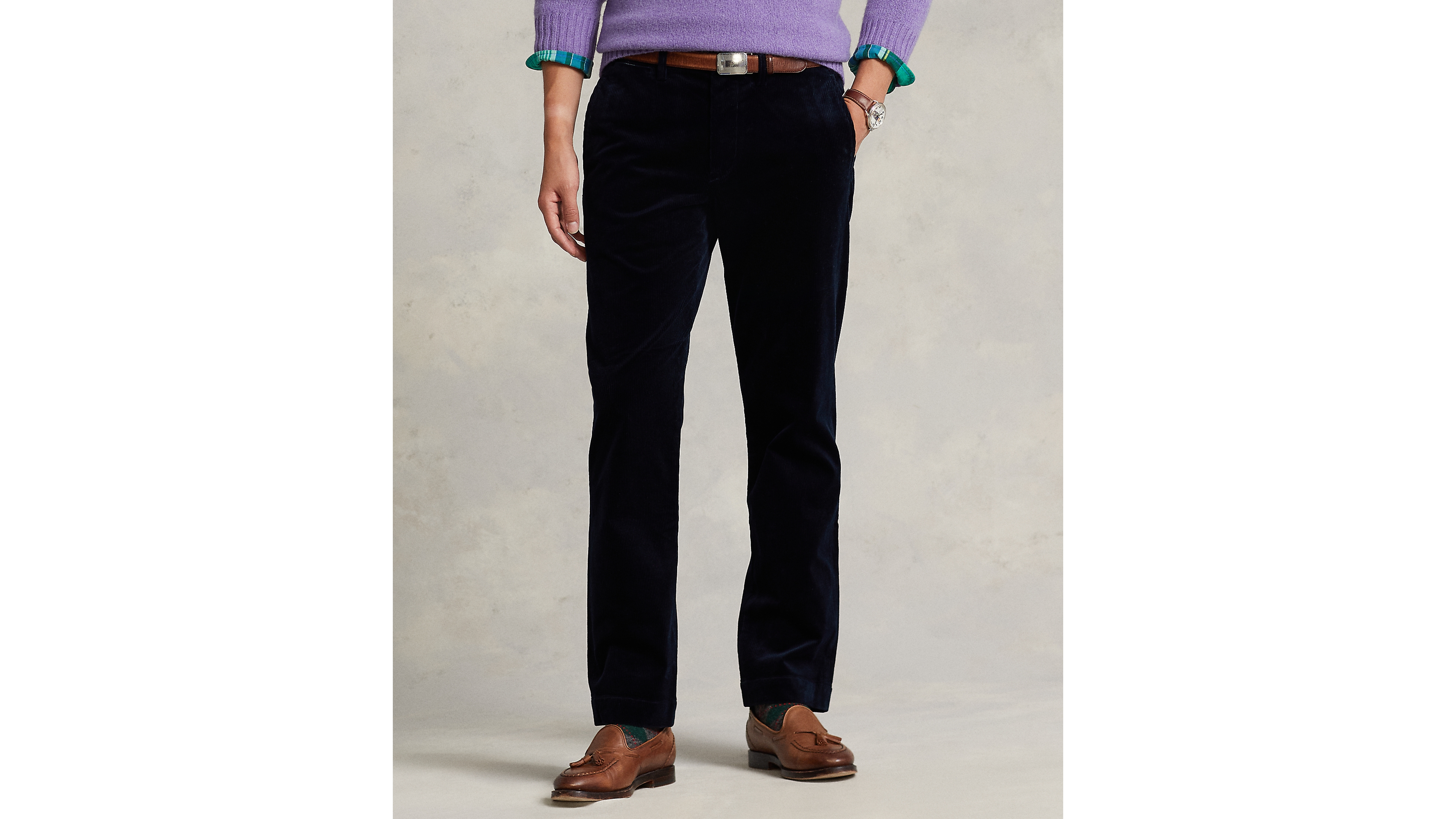 Polo Ralph Lauren Men's Stretch Straight Fit Corduroy Pants