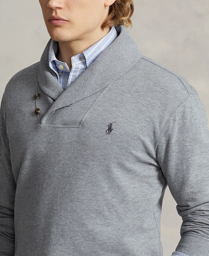 luxury jersey shawl pullover