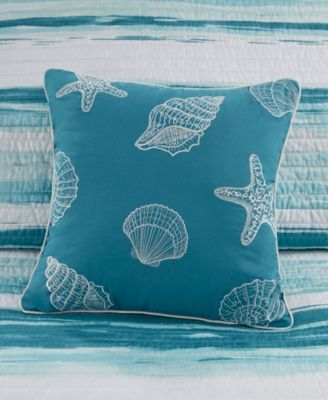 Marina Printed 6 Piece Quilt Set, Full/Queen