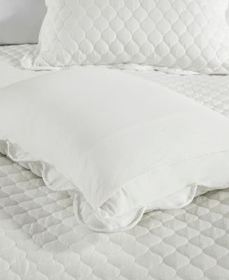 Madison Park Nala Scalloped Edge Crinkle Microfiber 3-Piece Quilt Sets