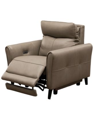 Orly Leather Power Recliner with Power Headrest
