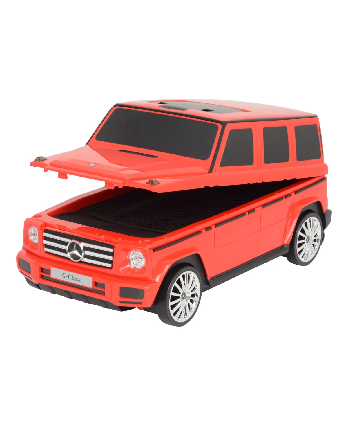 Shop Best Ride On Cars Mercedes G Class Suitcase Push Car In Red