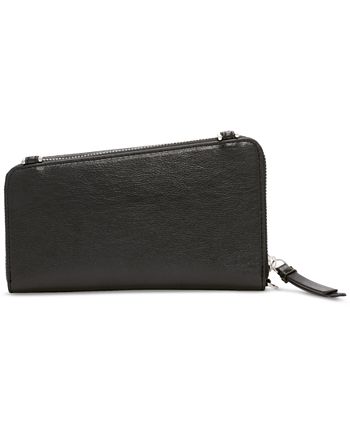 Calvin Klein Basalt Asymmetric Convertible Wallet Crossbody - Macy's