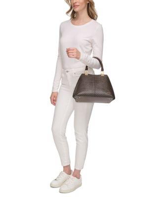 Granite Signature Convertible Satchel with Magnetic Snap