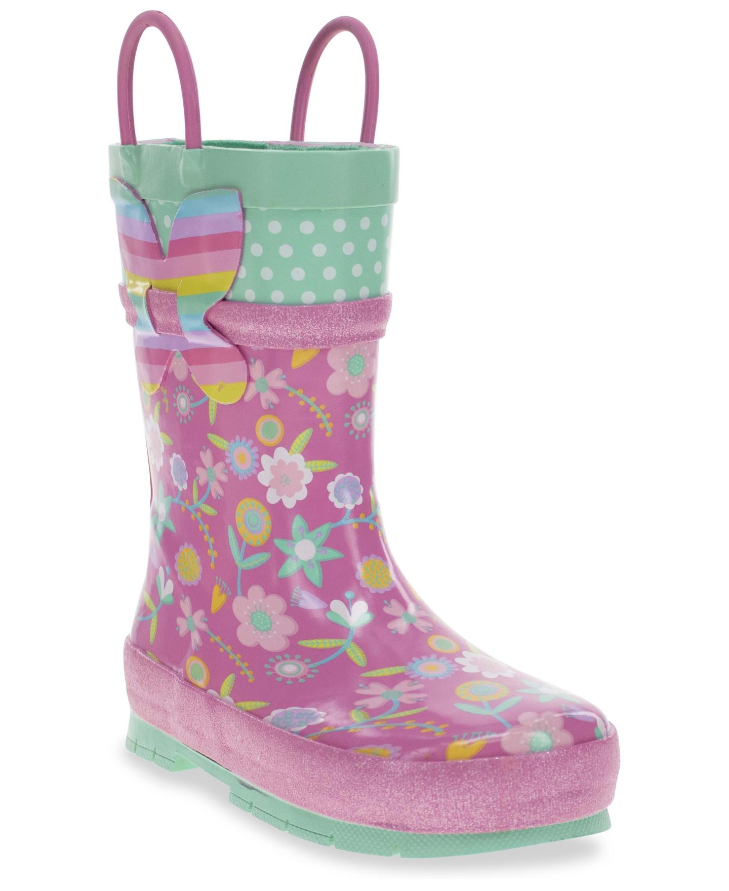 Ботинки Western Chief Kids Toddler Flutter Rain Boot для девочек — фото 6
