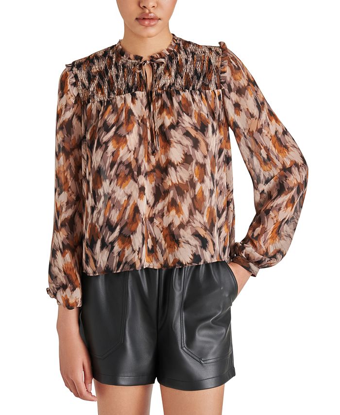 Macys steve madden leopard cheap