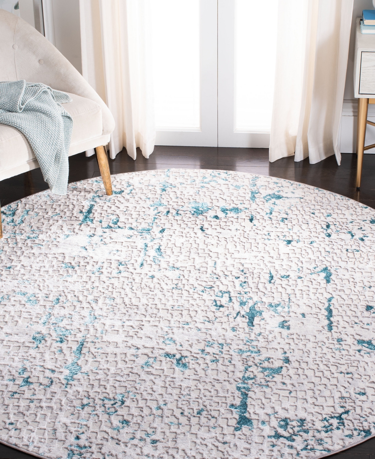 Safavieh Amelia ALA254 x Area Rug - Aqua