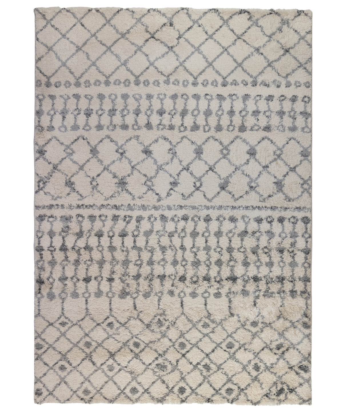 Amer Rugs Asp1 5' X 7'6" Area Rug In Ivory/gray