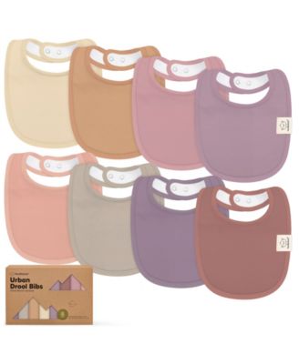 8pk Baby Bibs for Boy, Baby Drool Bib for Baby Boys and Girls, Infant Teething Bibs