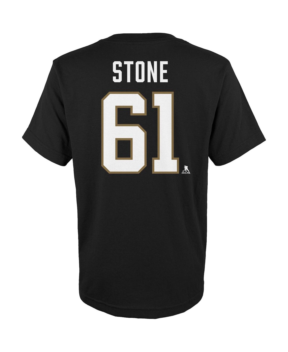 Shop Outerstuff Big Boys Mark Stone Black Vegas Golden Knights 2023 Stanley Cup Champions Name And Number T-shirt