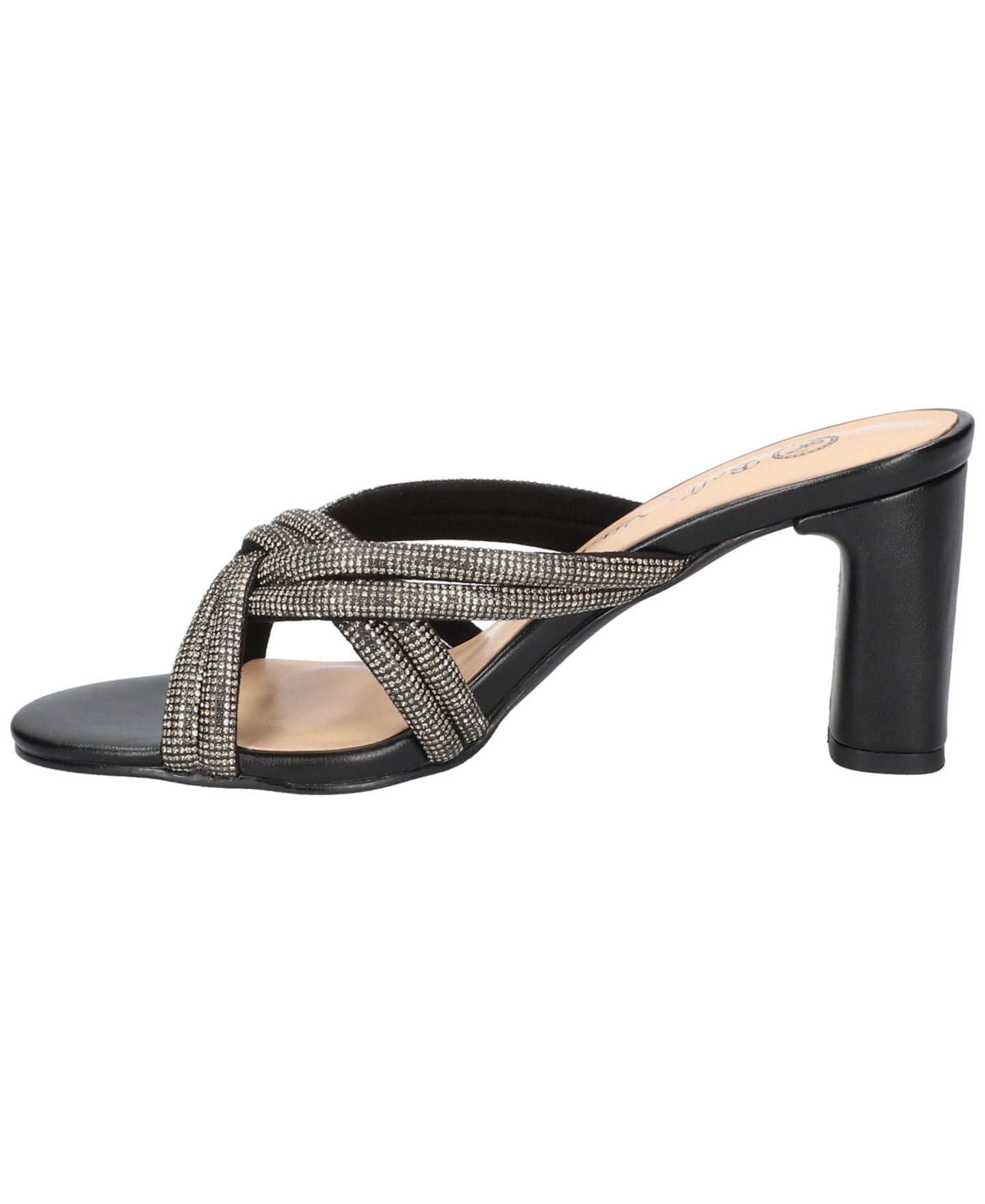 Женские сандалии Bella Vita Carmen Heeled Slip On, цвет: Чёрный замшевый — фото 7