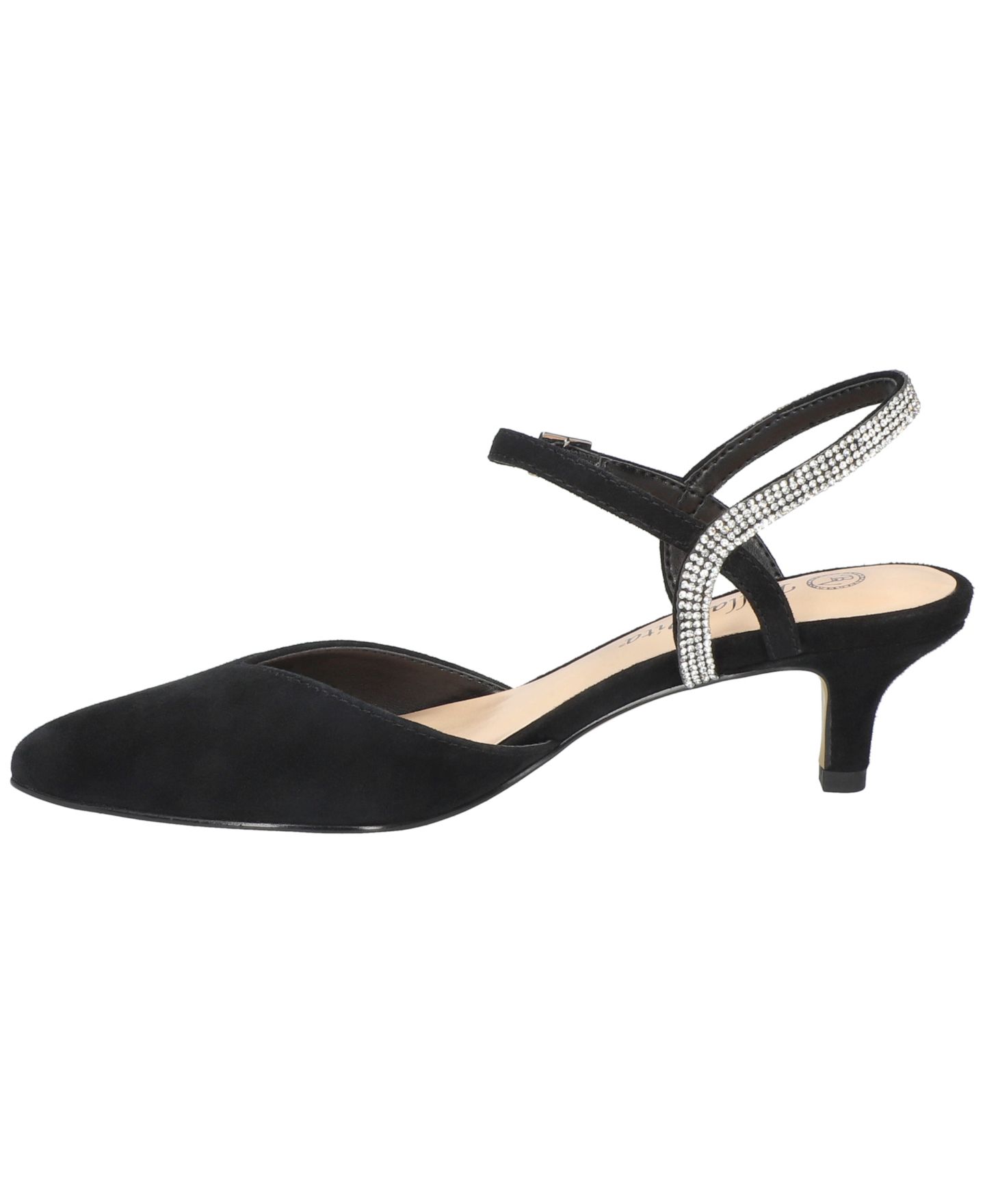 Женские туфли Bella Vita Katriana Slingback Pumps, цвет: Чёрный замшевый кожаный — фото 7