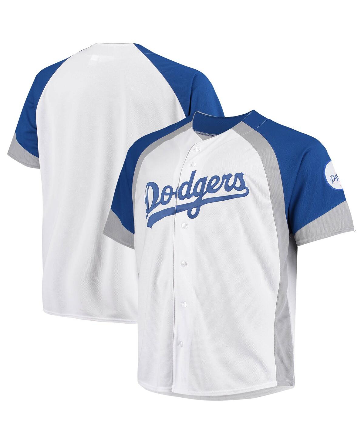 Los Angeles Dodgers UNTUCKit Button-Up Long Sleeve Shirt - White