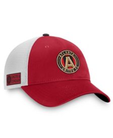 Men's St. Louis City SC New Era Red Confident Cuffed Pom Knit Hat