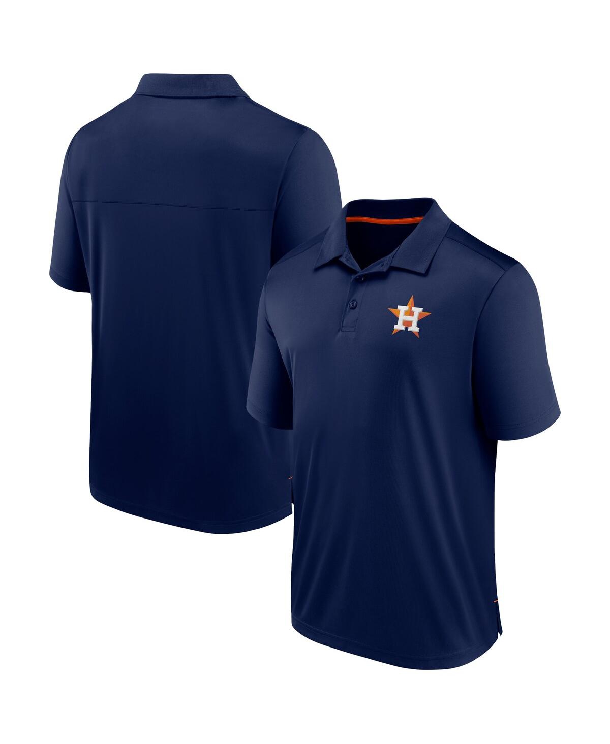Shop Fanatics Men's  Navy Houston Astros Polo Shirt