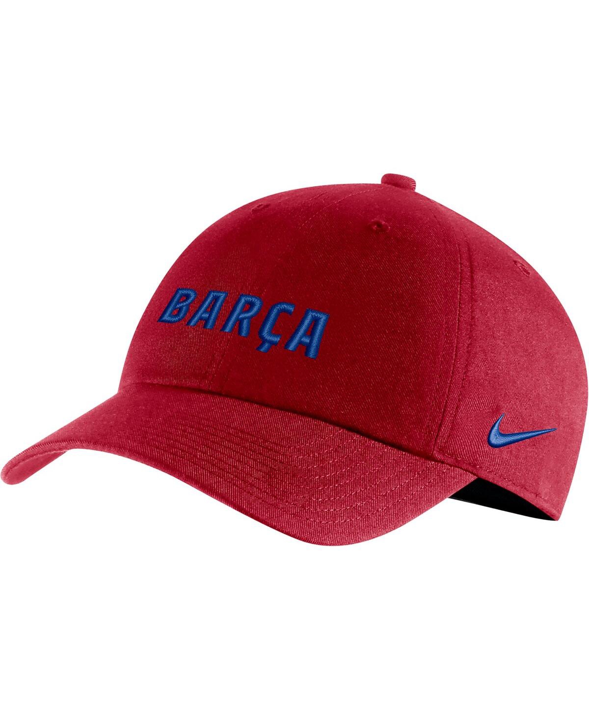 Nike Men's  Crimson Barcelona Campus Performance Adjustable Hat