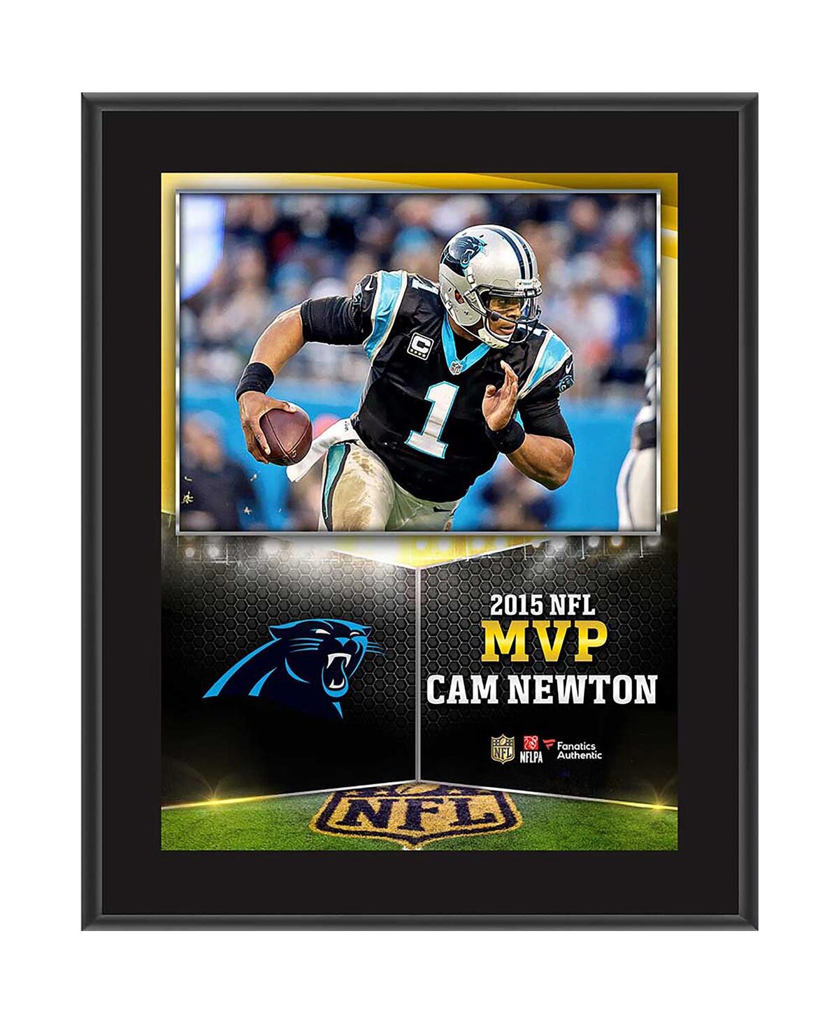 Fanatics Authentic Cam Newton Carolina Panthers 10.5" X 13" Nfl Honors 2015 Mvp Sublimated Plaque In Black