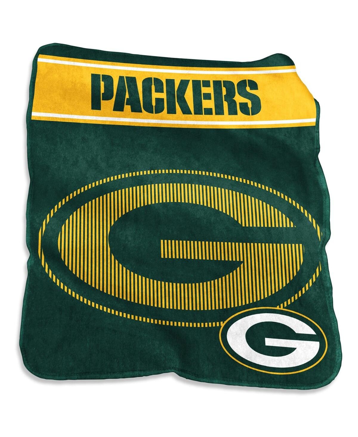 Logo Brands Green Bay Packers 60'' X 80'' Xl Raschel Plush Throw Blanket