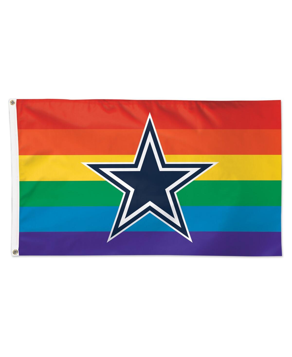 Dallas Cowboys 3' x 5' Pride 1-Sided Deluxe Flag - Multi