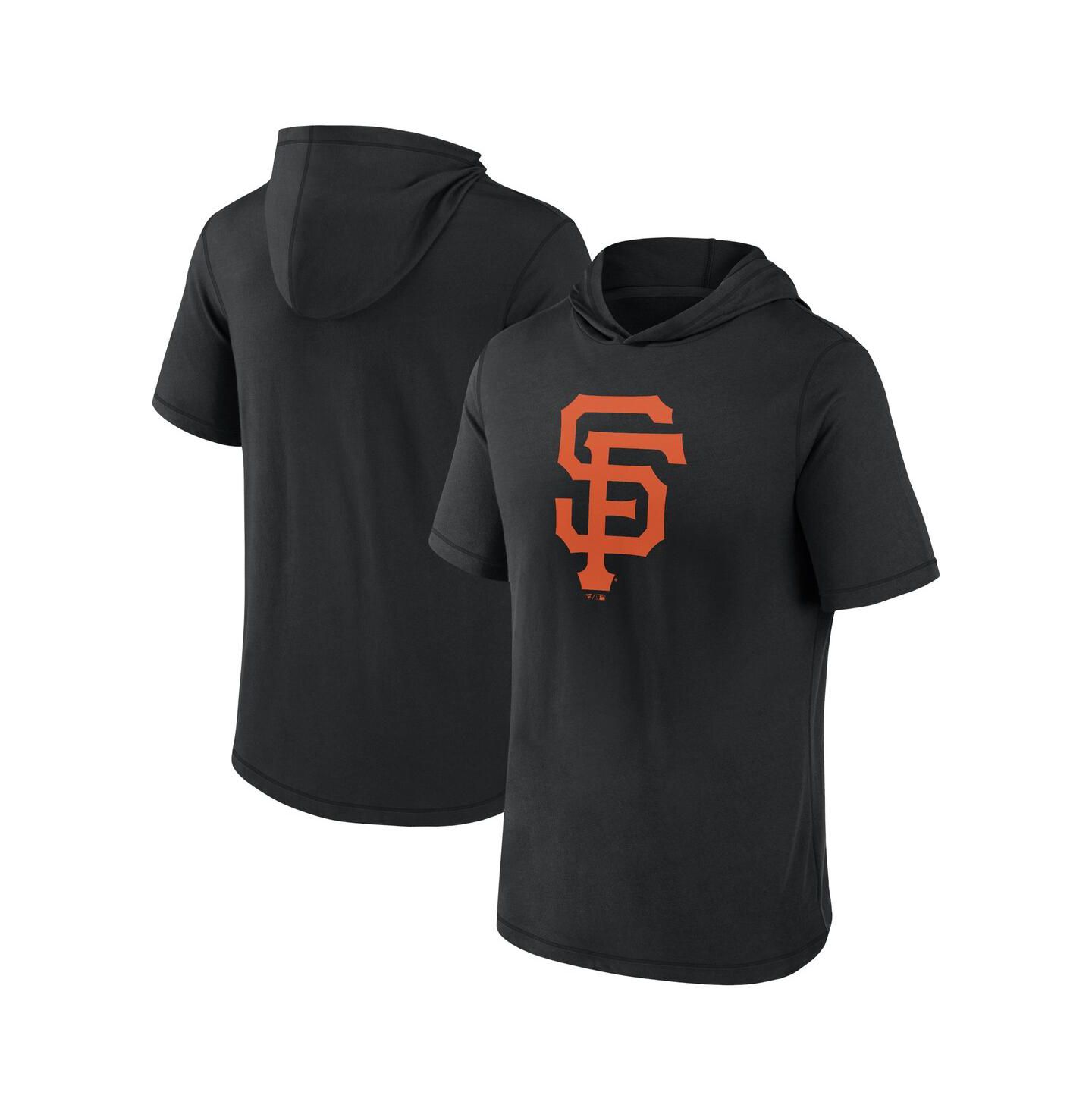 Мужское худи Fanatics Black San Francisco Giants Short Sleeve T-shirt — фото 1