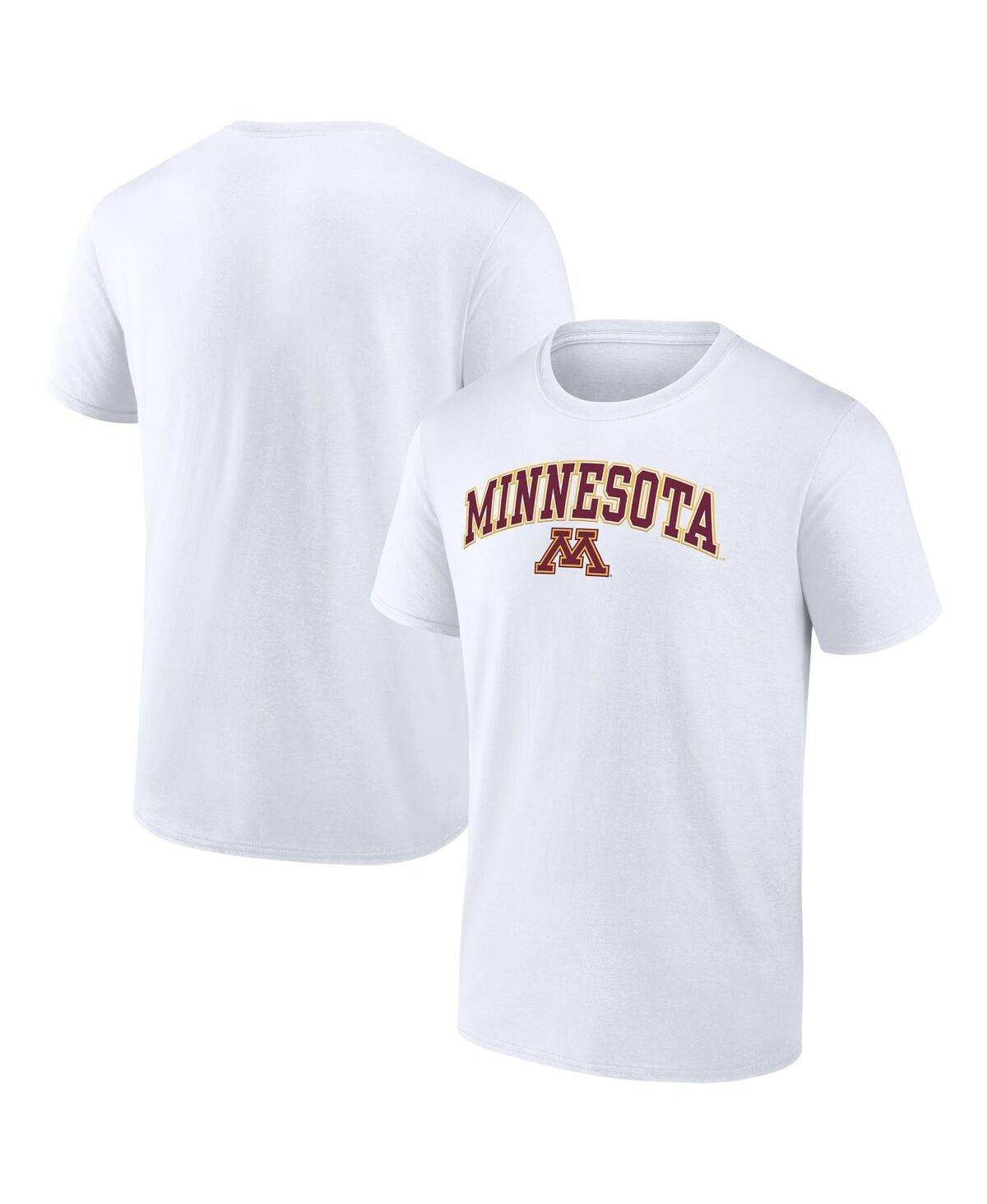 Fanatics Men's  White Minnesota Golden Gophers Campus T-shirt