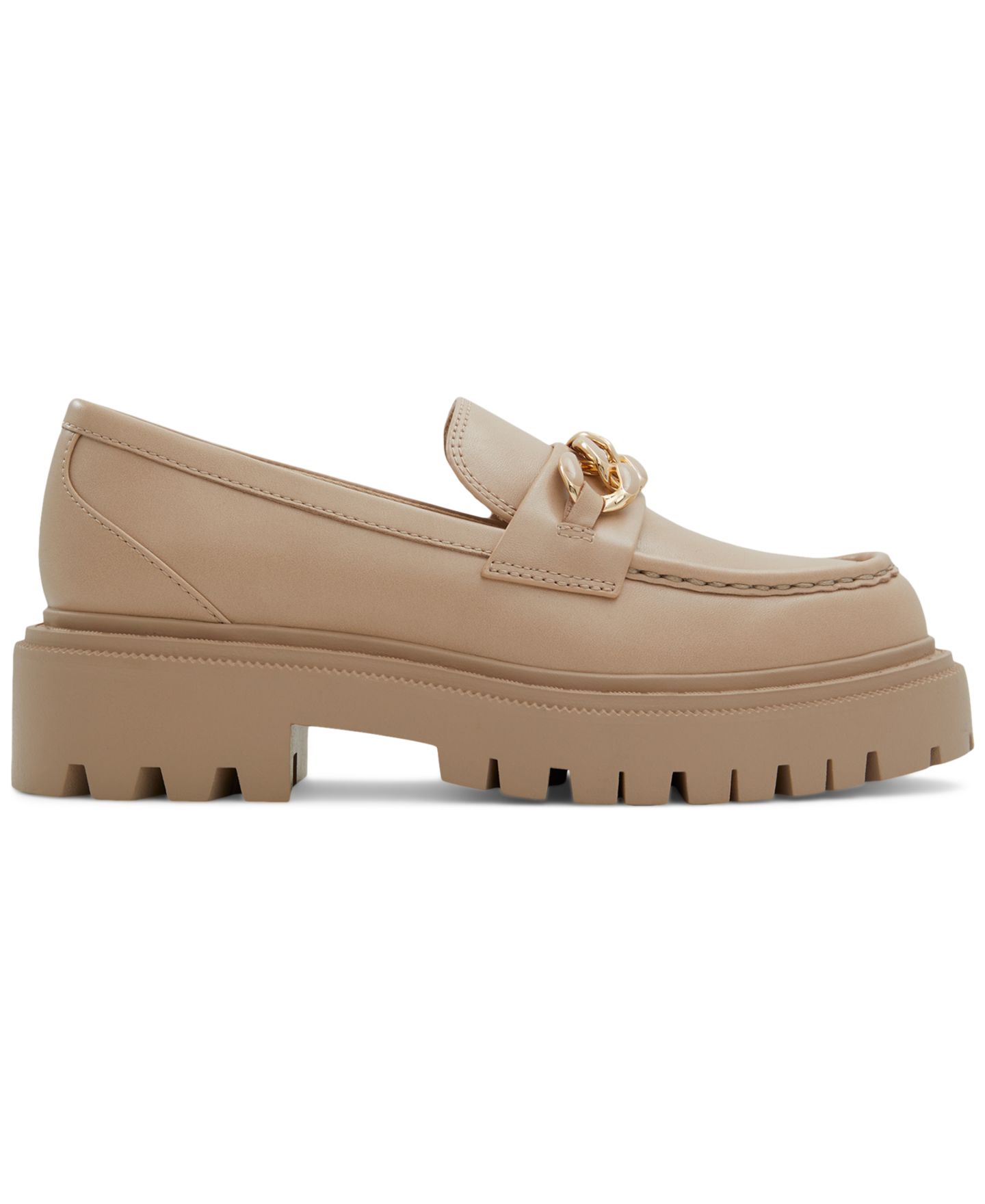 Женские туфли ALDO Brixtonn Chain Lug, цвет: Средний бежевый — фото 2