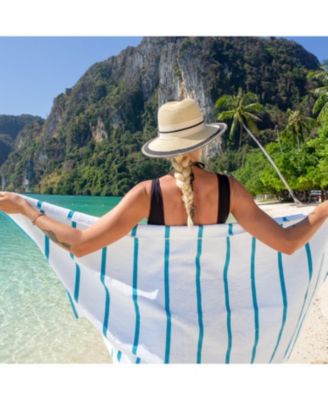 Las Rayas Cotton Beach Towels, 4-Pack, 30" x 60"