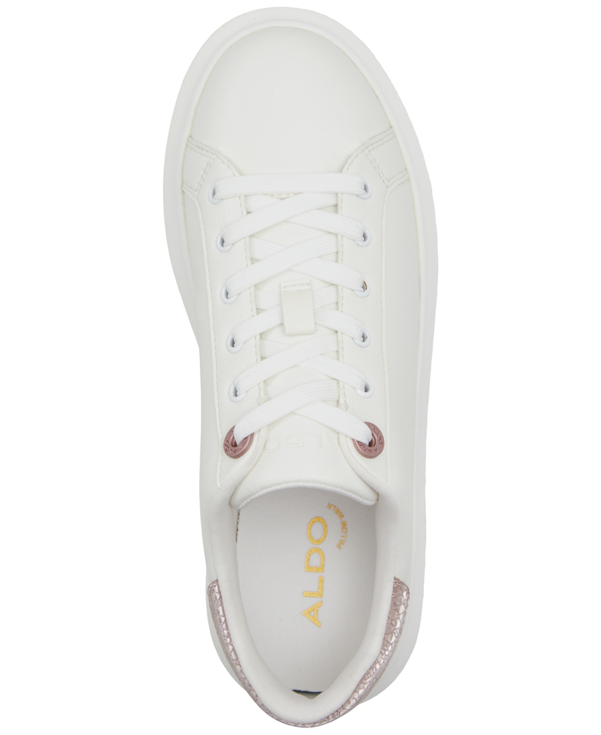Aldo Women's Reia Lace-Up Platform Sneakers -Snake Multi