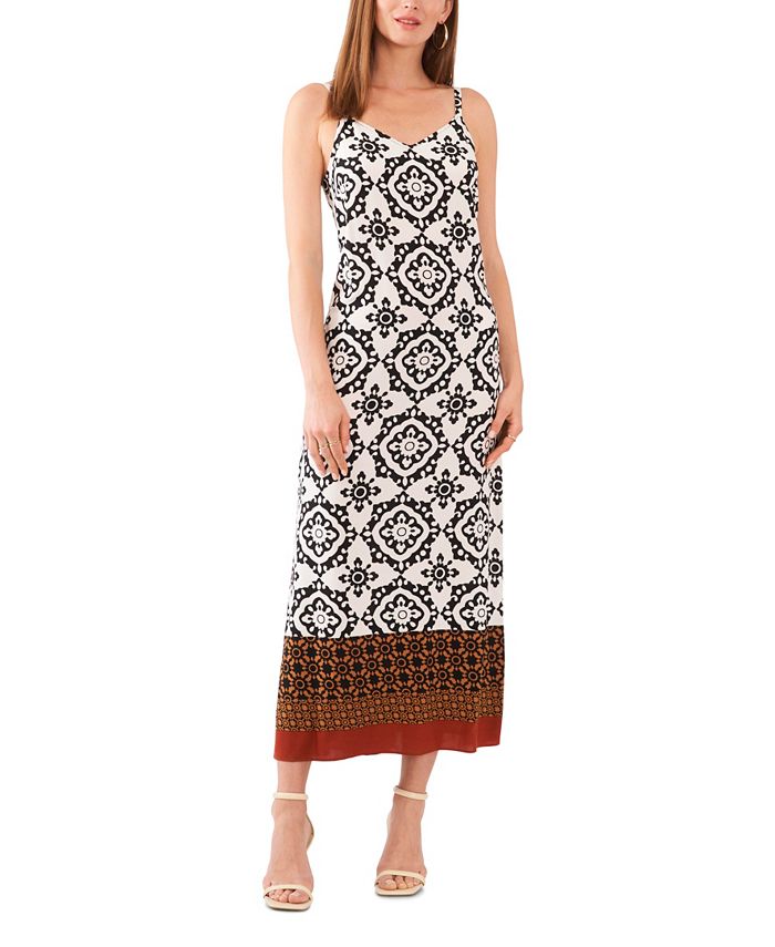 Vince Camuto Women's Belted High-Low Maxi Dress Blue Size XXS main image 1