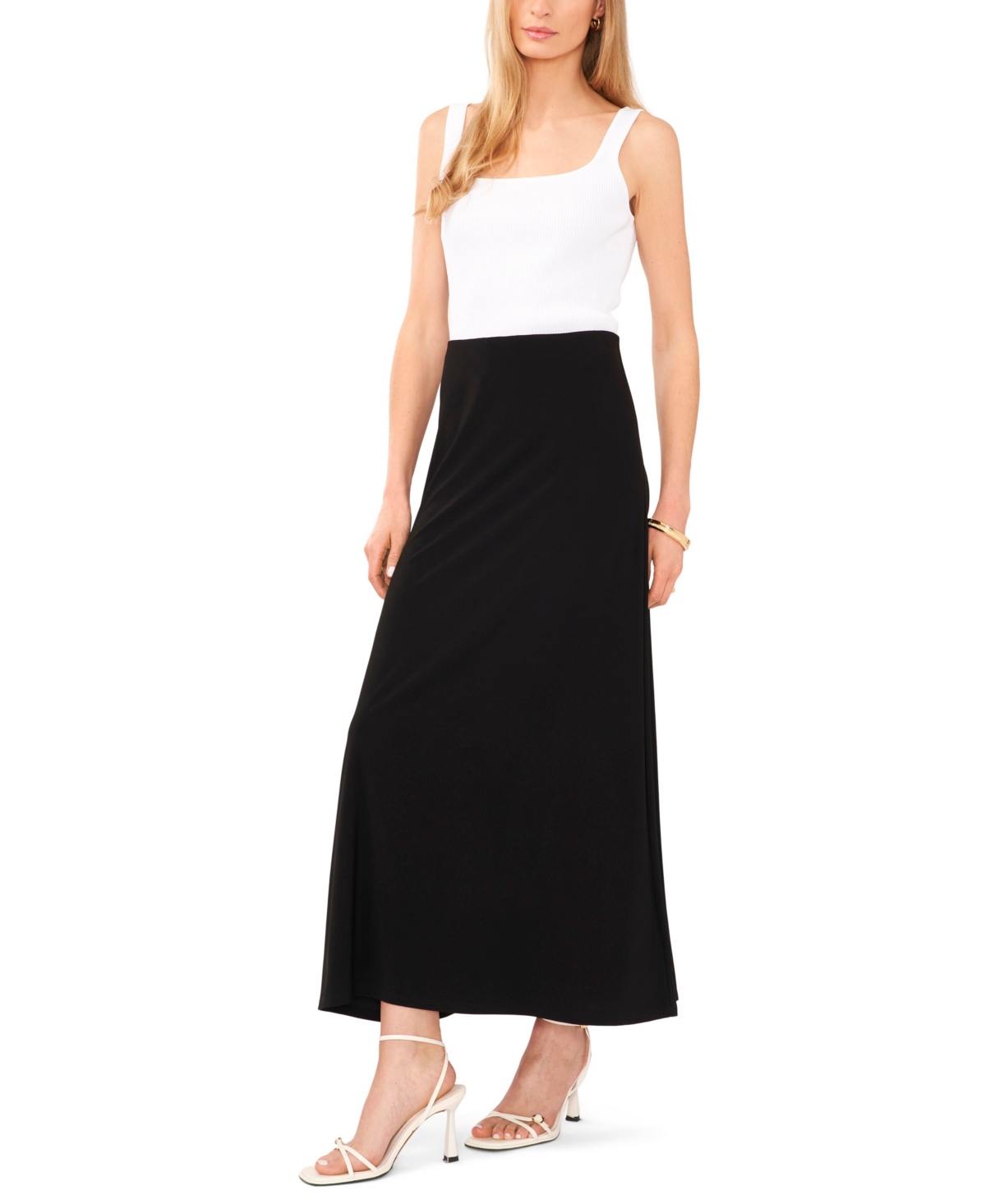 Vince Camuto Women's Solid Pull On Skirt