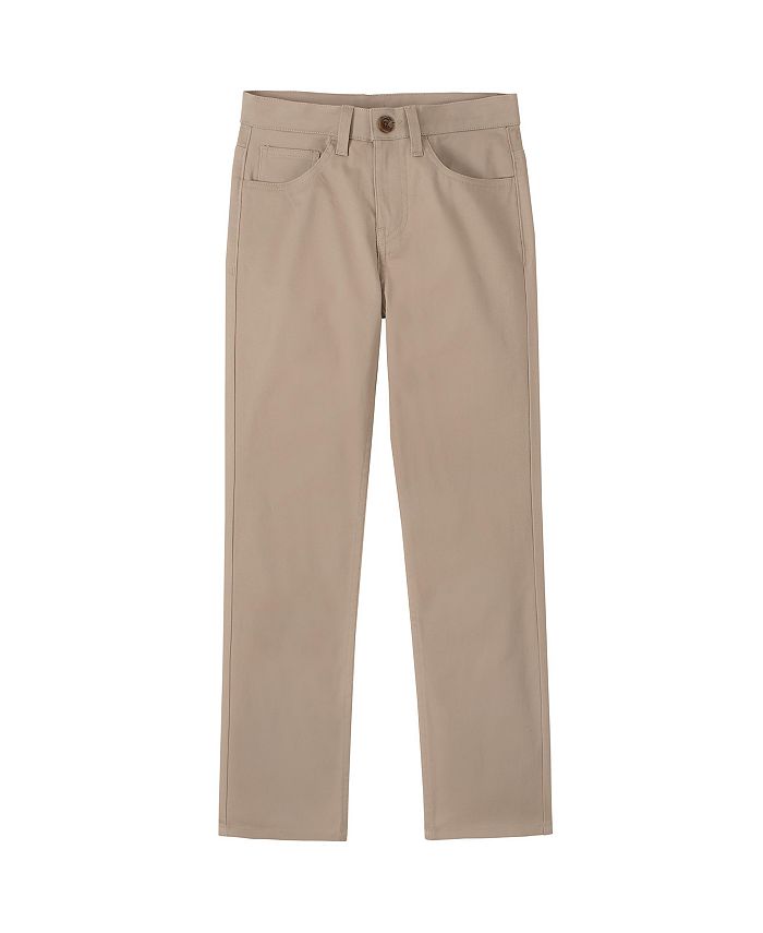 Nautica Husky Boys Uniform 5 Pocket Twill Pant Macy's